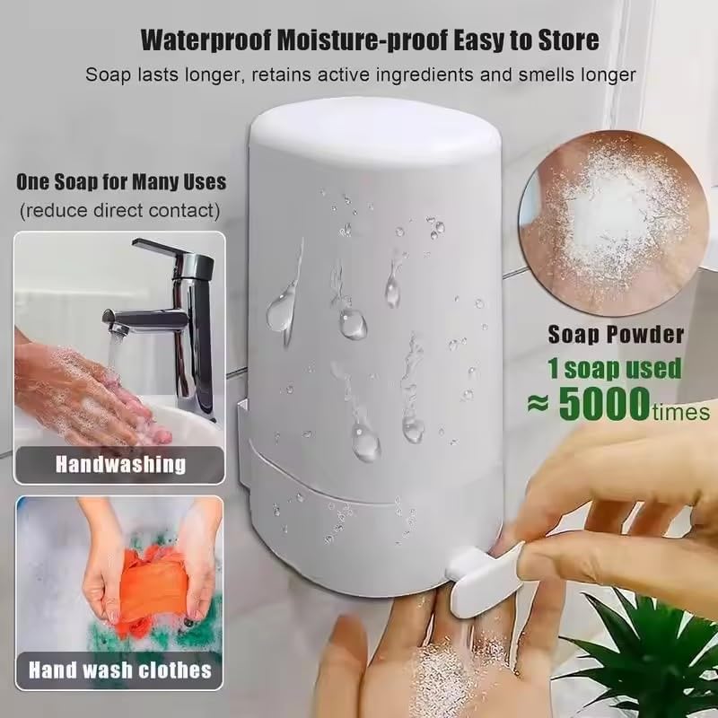 Soap Grinder, Wall Mounted Soap Grinder Container, Soap Grinder Dispenser, Bathroom Wall Mounted Shower Soap Dispenser, No Drill Waterproof Soap Container Grinder, Handwashing Leak Proof Soap Grinder